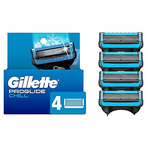 Gillette ProGlide Mens Razor Blade Refills - 4 Count