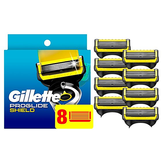Gillette ProGlide Shield Mens Razor Blade Refills - 8 Count