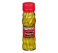 Trappeys Peppers in Vinegar Hot - 4.5 Fl. Oz.