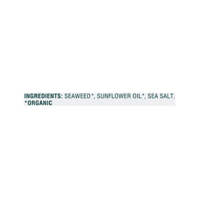 Gimme Seaweed Snack Sea Salt - .35 Oz - Image 4