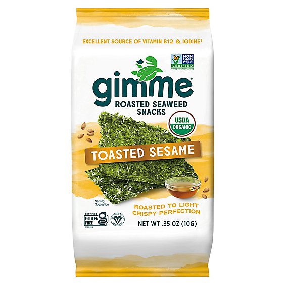 Gimme Seaweed Sesame Snack - .35 Oz