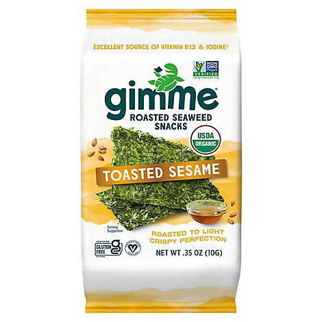 Gimme Seaweed Sesame Snack - .35 Oz