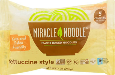 Miracle Noodle Noodles Fettuccini Bag - 7 Oz - Image 2