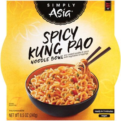 Simply Asia Spicy Kung Pao Noodle Bowl - 8.5 Oz - Image 1