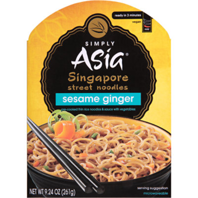 Simply Asia Sesame Ginger Singapore Street Noodles - 9.24 Oz
