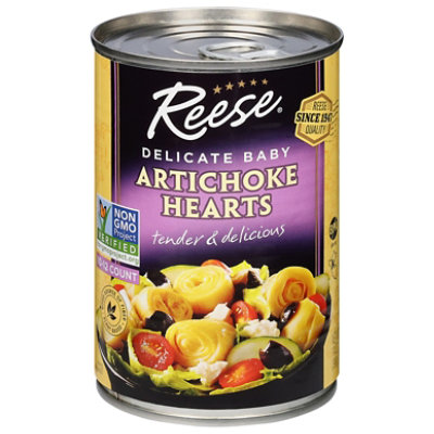 Reese Artichoke Hearts 10-12 Extra Small Size - 14 Oz - Image 2