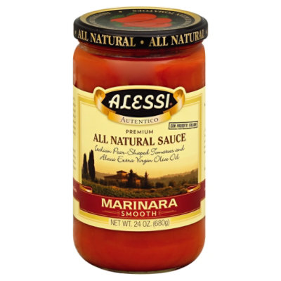 Alessi Autentico Marinara Sauce Smooth - 24 Oz