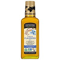 International Collection Flaxseed Oil Virgin - 8.45 Fl. Oz. - Image 3