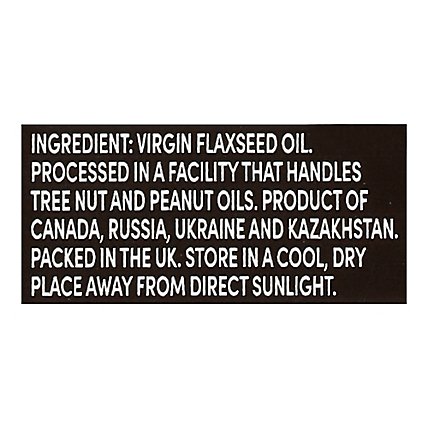 International Collection Flaxseed Oil Virgin - 8.45 Fl. Oz. - Image 5