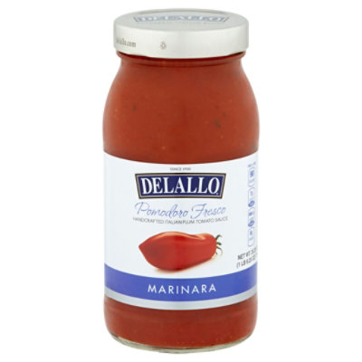 DeLallo Tomato Sauce Marinara Pomodoro Fresco Jar - 25.25 Oz - Image 3