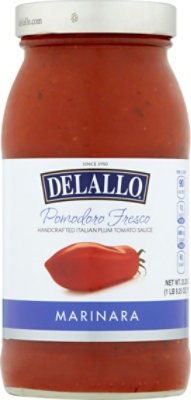 DeLallo Tomato Sauce Marinara Pomodoro Fresco Jar - 25.25 Oz - Image 2