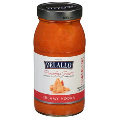 DeLallo Tomato Sauce Pomodoro Fresco Creamy Vodka Jar - 25.25 Oz - Image 3