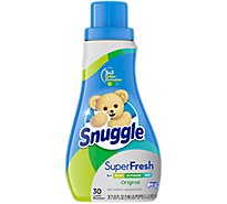 Snuggle Super Fresh Fabric Softener Plus Every Fresh Scent Bottle - 31.7 Fl. Oz.