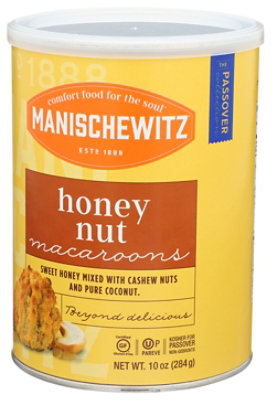 Manischewitz Macaroons Honey Nut Passover - 10 Oz - Image 4