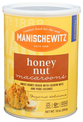 Manischewitz Macaroons Honey Nut Passover - 10 Oz