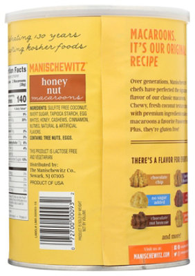 Manischewitz Macaroons Honey Nut Passover - 10 Oz - Image 2