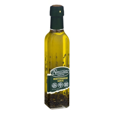 Benissimo Oil Garlic Mediterranean - 8.1 Fl. Oz. - Image 1