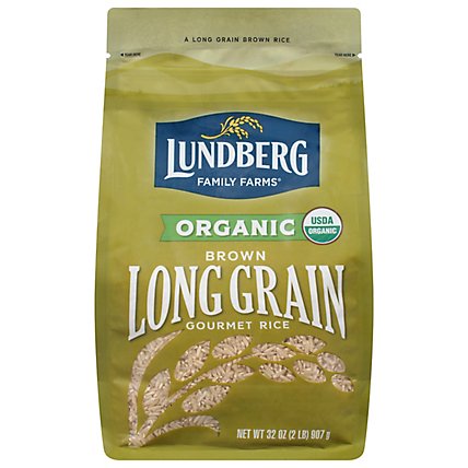 Lundberg Heirlooms Rice Brown Long Grain - 32 Oz - Image 3