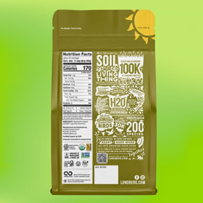 Lundberg Family Farms Regenerative Organic Certified Long Grain Brown Rice - 32 Oz - Image 8