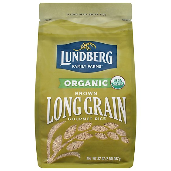 Lundberg Heirlooms Rice Brown Long Grain - 32 Oz