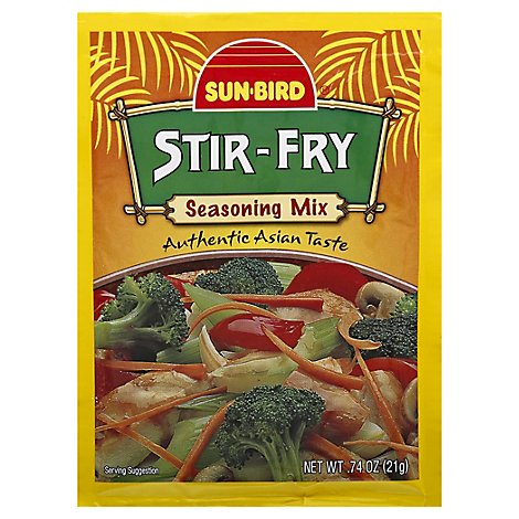 Sun-Bird Stir Fry Seasoning - .75 Oz