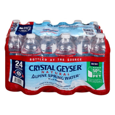 Crystal Geyser Spring Water Natural Alpine - 24-16.9 Fl. Oz. - Image 3