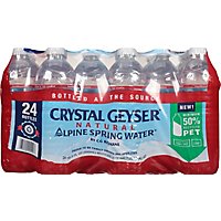 Crystal Geyser Spring Water Natural Alpine - 24-16.9 Fl. Oz. - Image 2