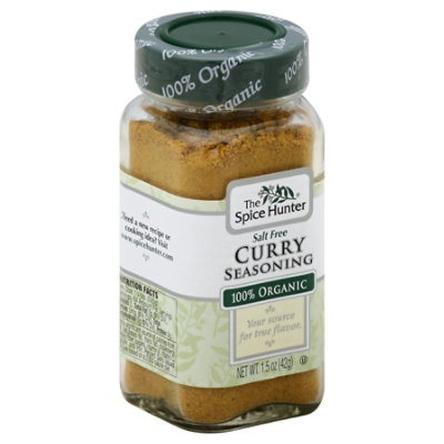 The Spice Hunter Seasoning Curry Salt Free 100% Organic - 1.5 Oz - Safeway