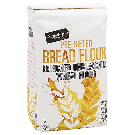 Signature SELECT Bread Flour Enriched Unbleached - 5 Lb