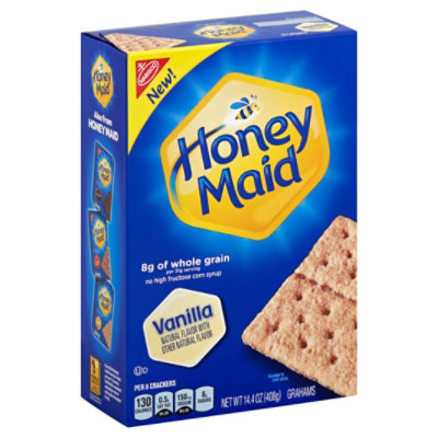 Honey Maid Grahams Vanilla - 14.4 Oz