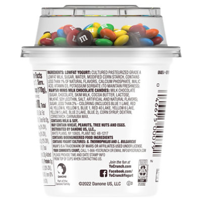 YoCrunch Low Fat Vanilla with M&M'S Yogurt - 6 Oz - Image 2