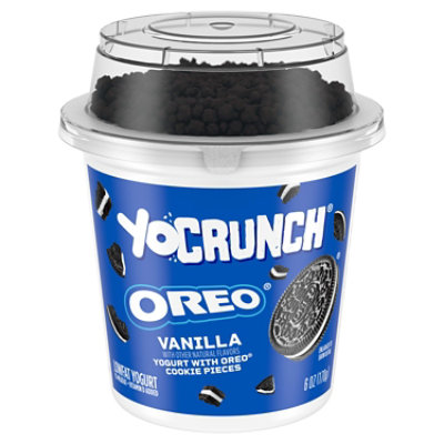 YoCrunch Low Fat Vanilla with OREO Yogurt - 6 Oz - Image 1