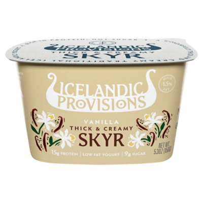 Icelandic Provisions Vanilla Icelandic Skyr - 5.3 Oz - Image 3