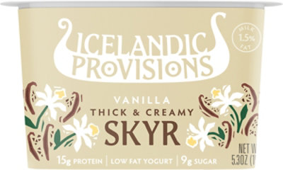 Icelandic Provisions Vanilla Icelandic Skyr - 5.3 Oz - Image 2