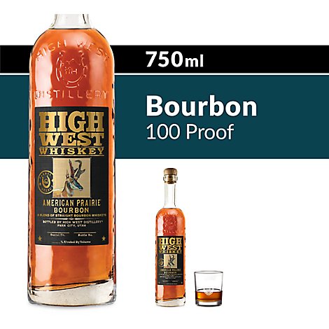 High West American Prairie Bourbon Barrel Select Whiskey 100 Proof - 750 Ml