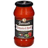 Botticelli Pasta Sauce Premium Tomato & Basil Jar - 24 Oz - Image 2