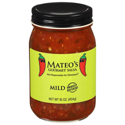 Mateos Gourmet Salsa Mild Jar - 16 Oz - Image 1