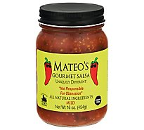 Mateos Gourmet Salsa Mild Jar - 16 Oz