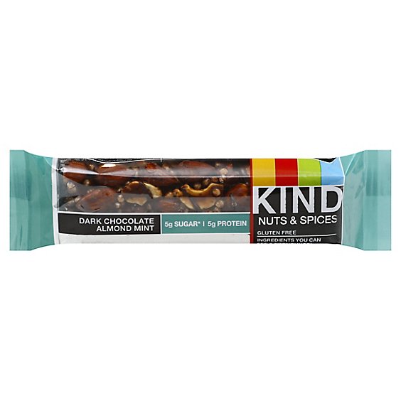 KIND Bar Nuts & Spices Dark Chocolate Almond Mint - 1.4 Oz