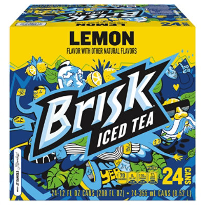  Lipton, Brisk Tea Lemon Flavor Iced, 101.4 Ounce : Grocery &  Gourmet Food