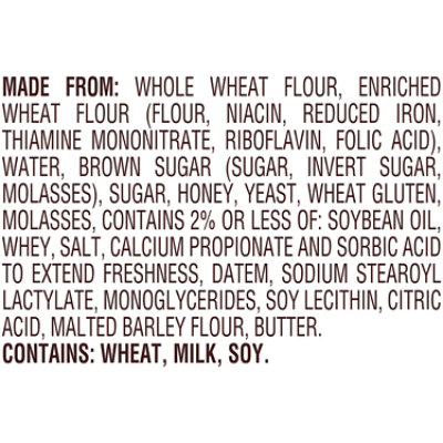 Pepperidge Farm Honey Wheat Bread - 24 Oz - Image 4