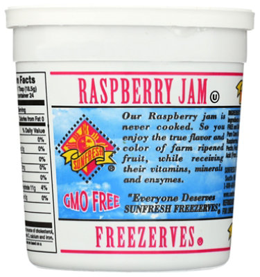 Sunfresh Freezerves Jam Raspberry - 1 Lb - Image 2