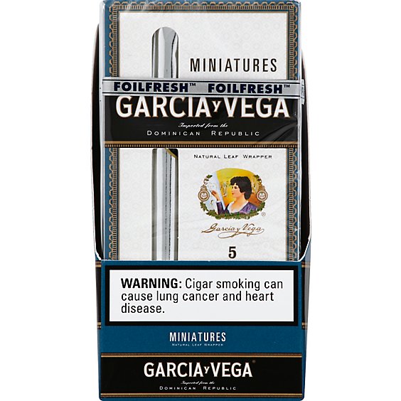 Garcia Y Vega Miniature Cigars - 10-5 Count