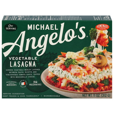 Michael Angelos Vegetables Lasagna W/ Kale - 11 Oz - Image 3