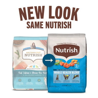 Rachael Ray Nutrish Dry Cat Food Super Premium Real Salmon & Brown Rice Recipe - 6 Lb - Image 3