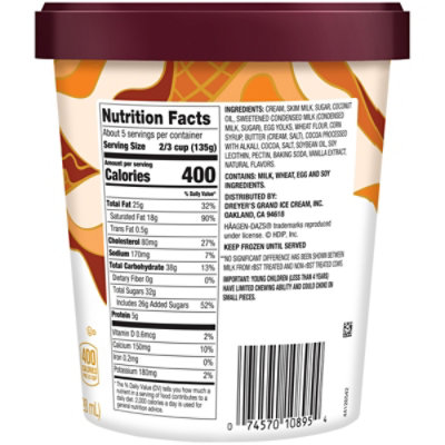 Haagen-Dazs Ice Cream Caramel Cone - 28 Fl. Oz. - Image 7