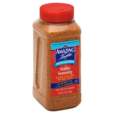 Amazing Taste Malibu Seasoning Shaker - 27 Oz - Image 1