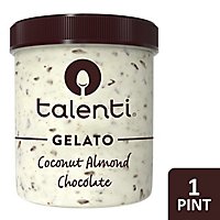 Talenti Gelato Coconut Almond Chocolate - 1 Pint - Image 1