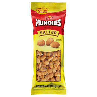 MUNCHIES Peanuts Salted - 3.25 Oz
