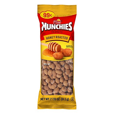 MUNCHIES Peanuts Honey Roasted - 2.875 Oz